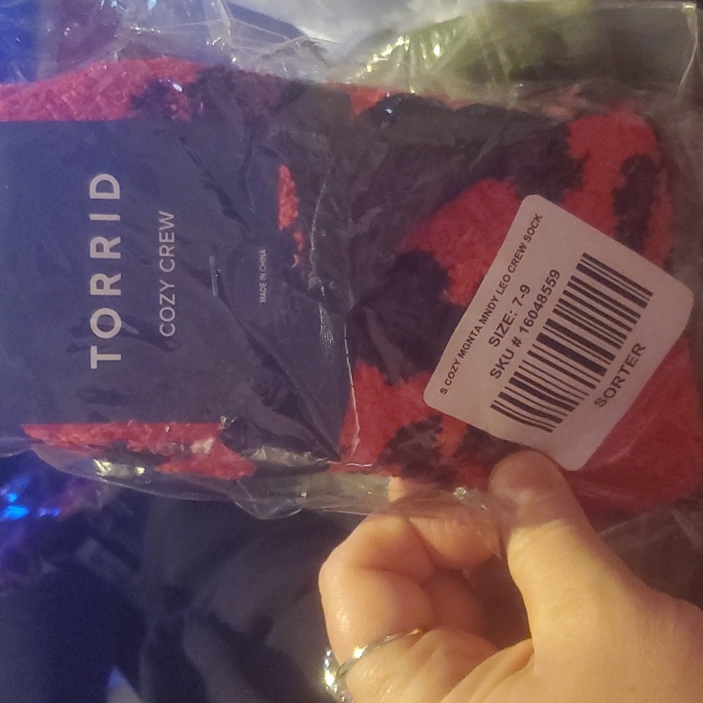 Torrid cozy crew socks